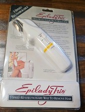 Vintage Epilady Trio 3 Speed Cord Cordless Rechargeable Hair Removal New Sealed