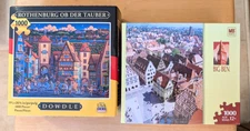 2PuzzleLOT*Rothenburg ob der Tauber + Medieval Town, Rothenburg,Germany*(1000pc)