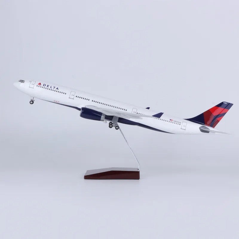 Extra Large Delta Air Lines Airbus A330 Resin & ABS Aircraft Model Plane Gift -