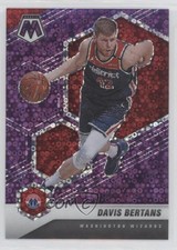 2020-21 Panini Mosaic Fast Break Purple Prizm 47/50 Davis Bertans #10 0n9n