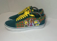 Men’s 9.5  - VANS X The Simpsons Moe's Tavern  Old Skool Checkerboard Women's 11