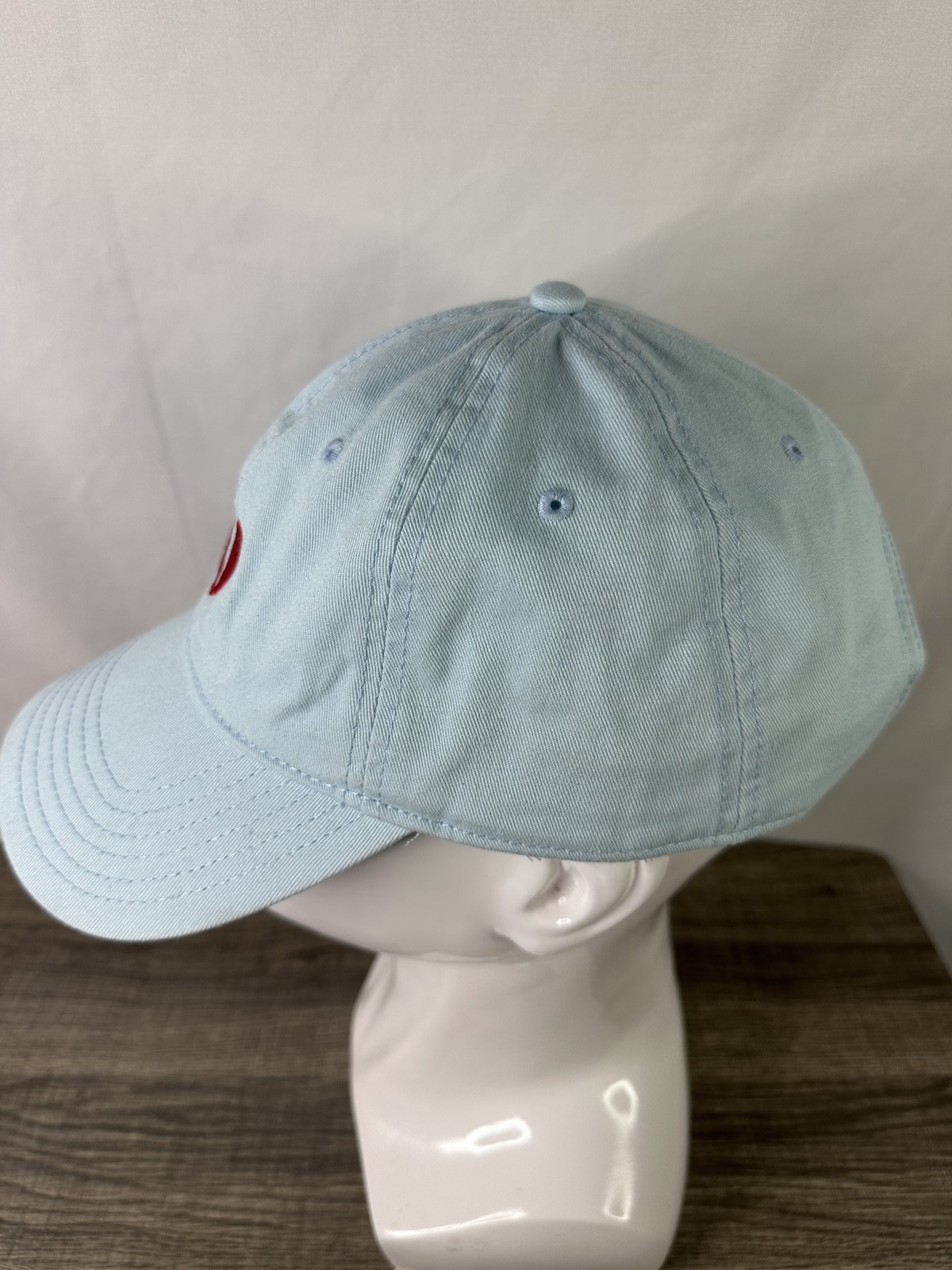 Riot Society Light Blue Broken Heart Embroidered Dad Hat Baseball Cap One Size image 2