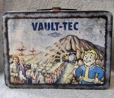Bethesda Fallout 3 Vault-Tec Metal Lunchbox Collectible