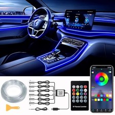 Interior Car LED Strip Lights, RGB 6 in 1 Ambient Lighting Kits with 315 inches