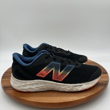 Size 7 Y New Balance GS Big Kids Fresh Foam Arishi v4 Black/blue Running Shoes