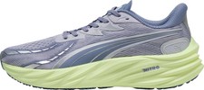 Image of Puma Velocity Nitro 4 Mens Running Shoes Grey Cushioned Sports Training Trainers