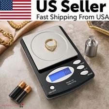Pocket 100g x 0.01g Digital Jewelry Gold Coin Gram Balance Weight Precise Scale