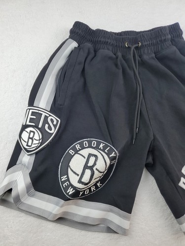 Pro Standard Brooklyn Nets Shorts Men’s Medium Black Cotton Urban Style NBA - Picture 5 of 23
