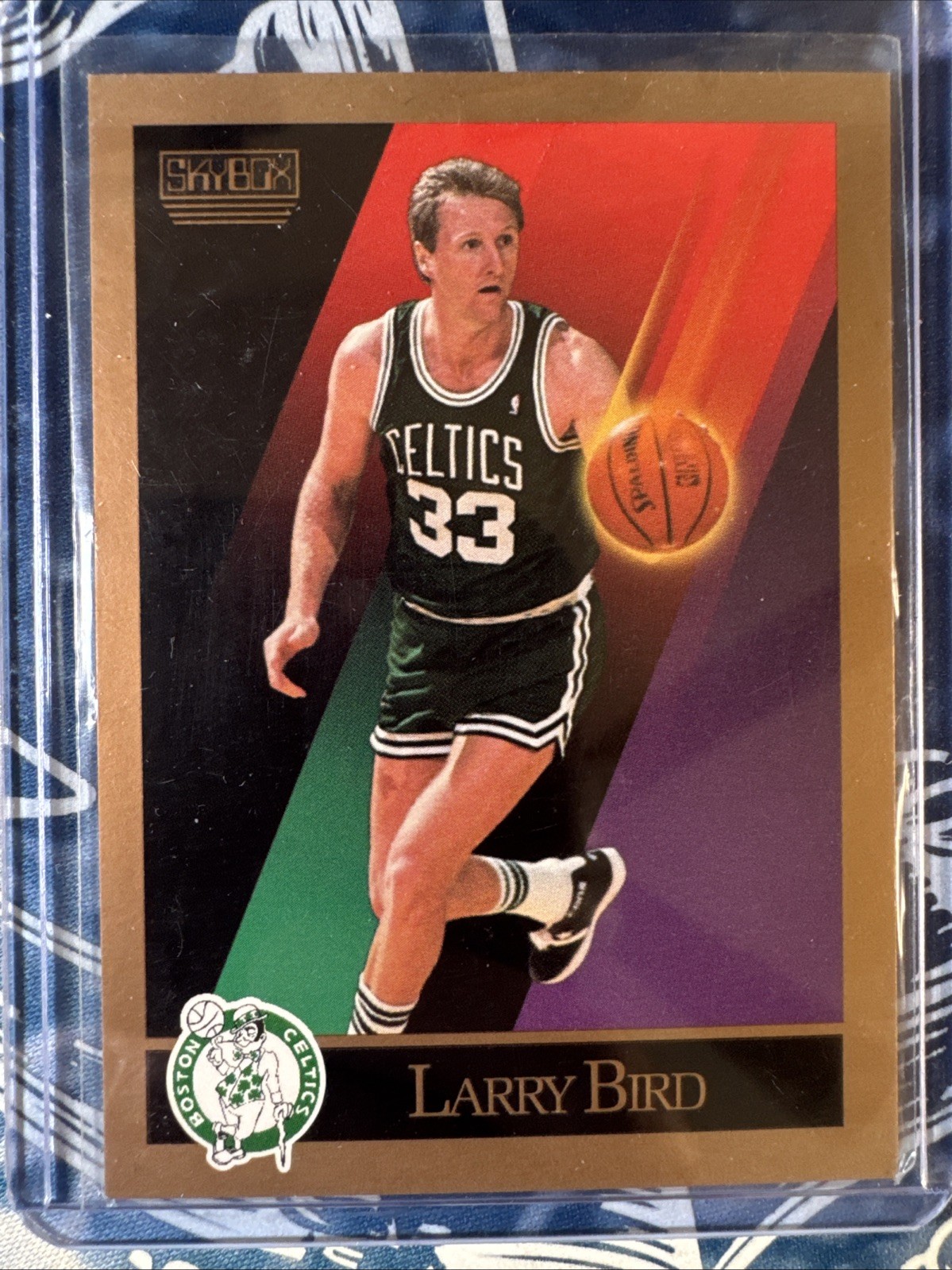 1990-1991 Skybox Larry Bird #14