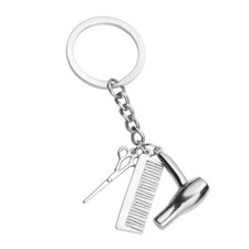 Hair Stylist Gift Keychain Scissors Keychain for Hairdresser Salon Jewelry