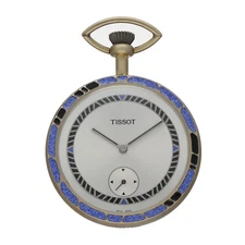 Tissot T82.9.453.34 Art Nouveau Bird Limited Edition Manual Wind Pocket Watch