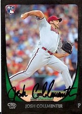 Josh Collmenter autographed baseball card 2011 Topps Bowman #23 Rookie