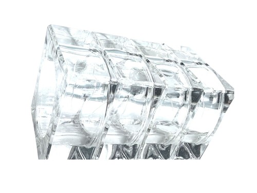 Vassoio da portata e 4 anelli tovaglioli design uccellino Davir Lucite anni 60 - Foto 13 di 13
