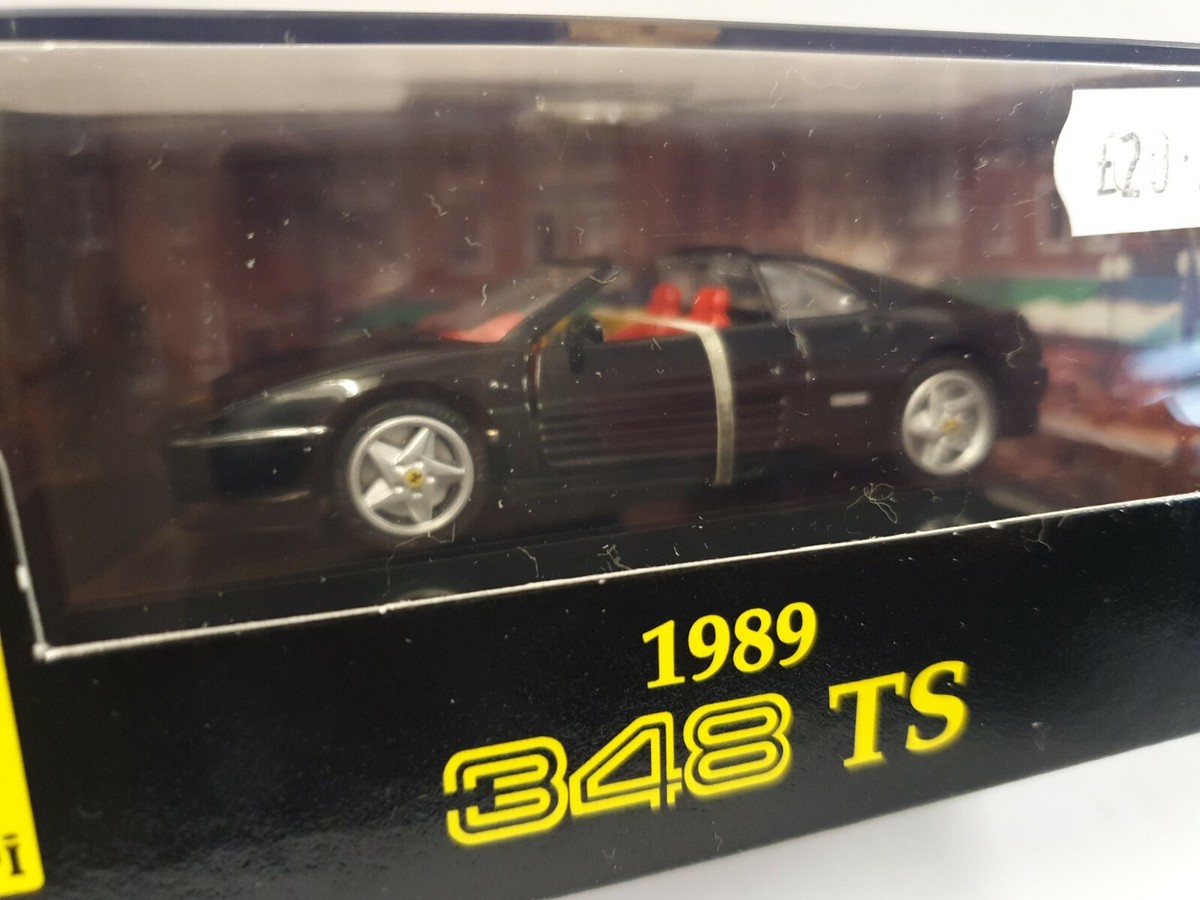 【未使用】Hot Wheels　Ferrari 348TS 1:43　黒 Rare Hot wheels 1:43 Scale Black Ferrari 1989 348TS