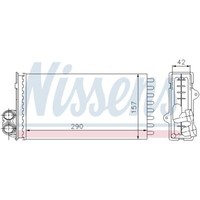 WäRmetauscher Innenraumheizung Aluminium Kunststoff FüR Renault Safrane II