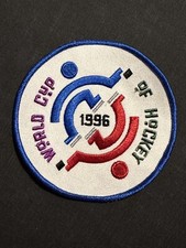 1996 World Cup of Hockey 4” Patch Bauer jersey Canada, Sweden, Czech Republic
