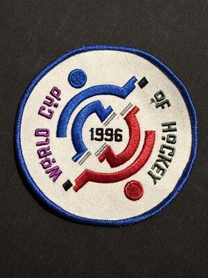 1996 World Cup of Hockey 4  Patch Bauer jersey Canada, Sweden, Czech Republic