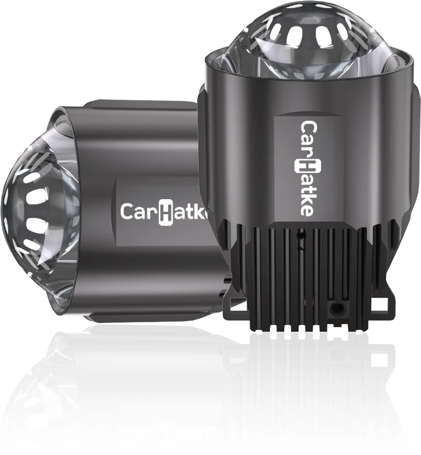 2X Bi-LED Projector Lens For Fog Lamp Light HI-Low Beam 110W 6000K White - Image 4 of 4