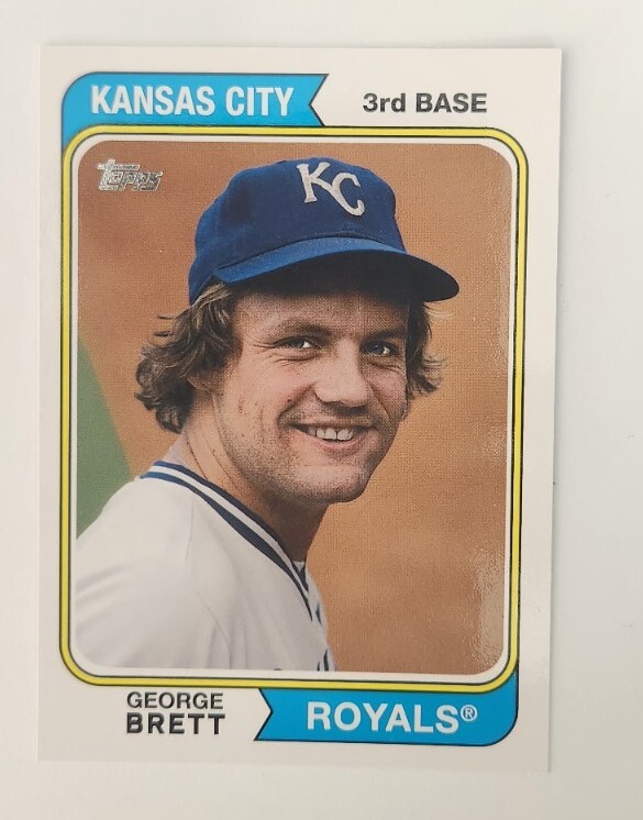 GEORGE BRETT 2021 Topps Update Series "Cards That Never Were" KC Royals CNW-9