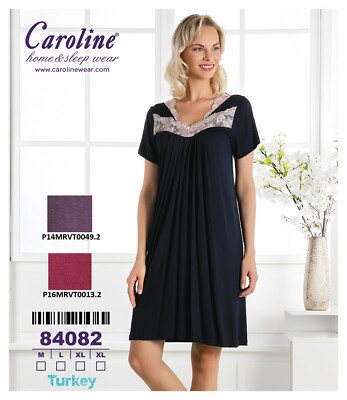 Damen Schlafanzug, Nachthemd, Kimono Caroline Home & Sleep Wear (84082)