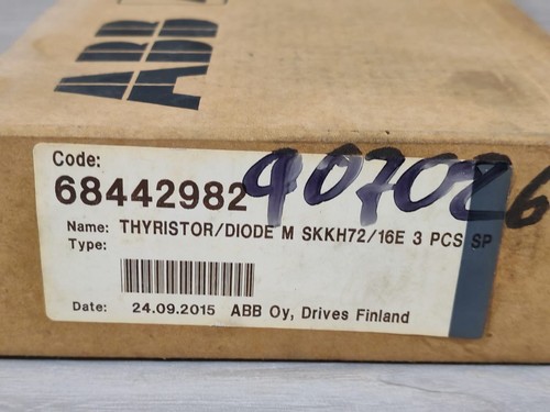 LOT3PCS SEMIKRON SKKH72/16E SKKH72-16E MODULE WITH FILTHY BOX - Picture 6 of 7