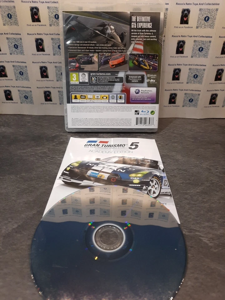 Ridge Racer 7 & Gran Turismo 5 - Sony PlayStation 3 , PS3 , Complete, photo 2 of 2