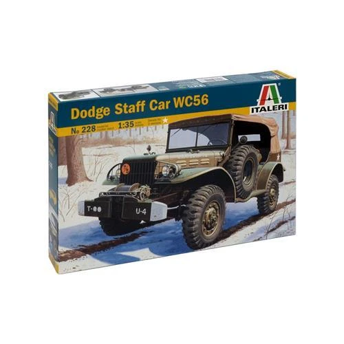 1:35 ITALERI Dodge Wc56 Command Car Kit IT0228 - Immagine 2 di 2