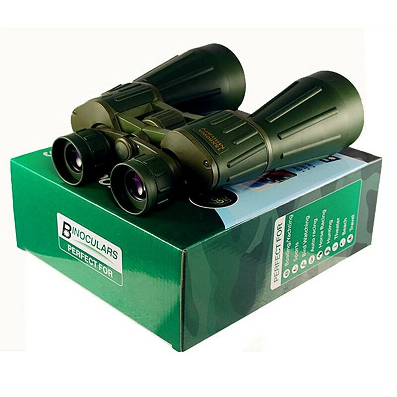 High Power Binoculars 15X60Military Powerful Telescope HD Army Green for Hunting - Image 3 of 4