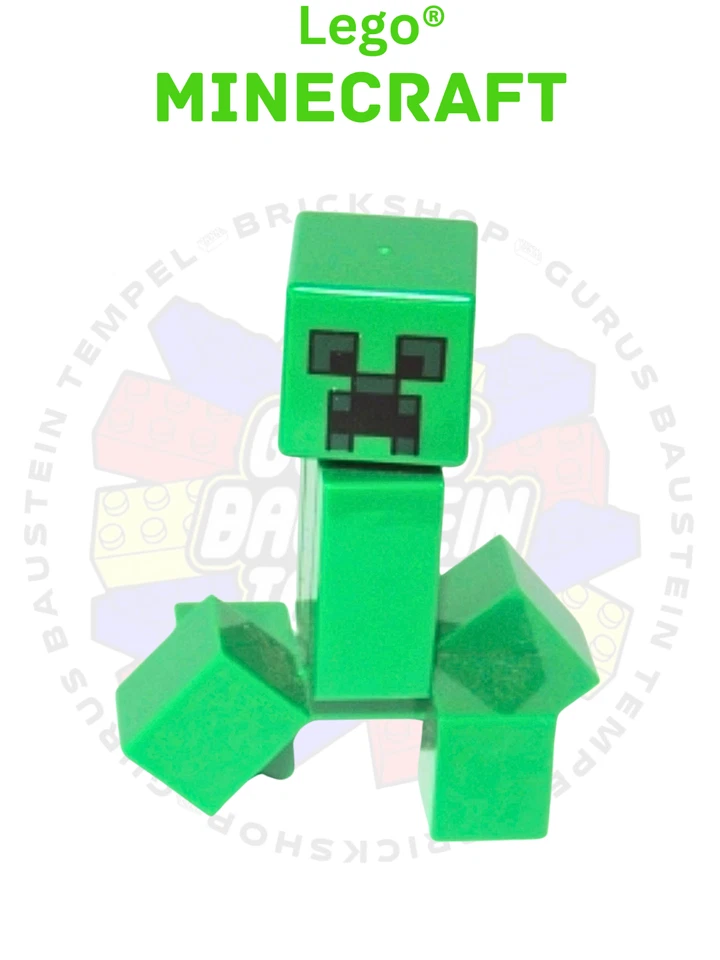 LEGO Minecraft Creeper Figur Minifigur min012 21155 21138 21128 Village Farm - Bild 1 von 1