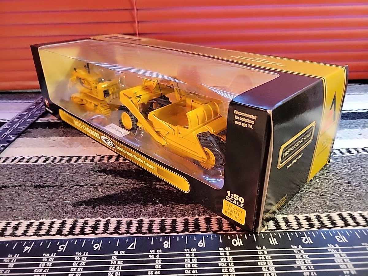 Allis Chalmers HD 21 Crawler w/ Ejector Scraper By First Gear | eBay