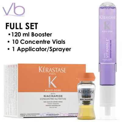 KERASTASE Fusio Dose Treatment Nutrition Concentre + Booster, Full