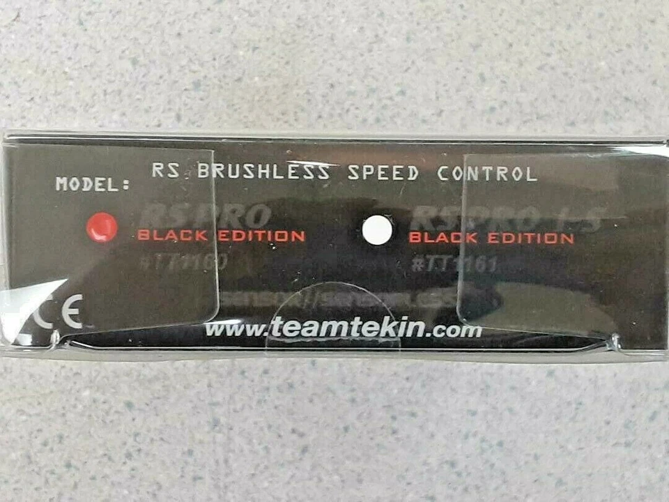 Tekin RS Pro Black Edition BL Sensored/Sensorless Brushless ESC TT1160 Brand New - Image 3 of 3