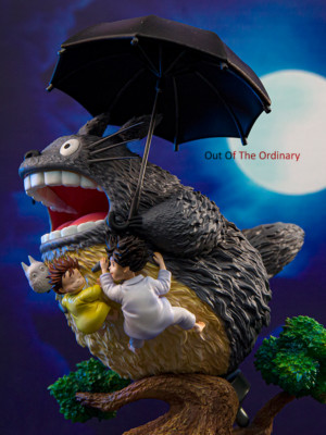 OPM Studio My Neighbour Totoro Resin Figurines Limited Model Art Painted Statues