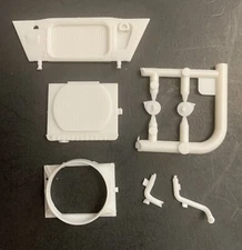 64 NOVA RADIATOR MORE MOEBIUS 142-3 1654 Model Car Parts COMBINE PARTS SAVE $