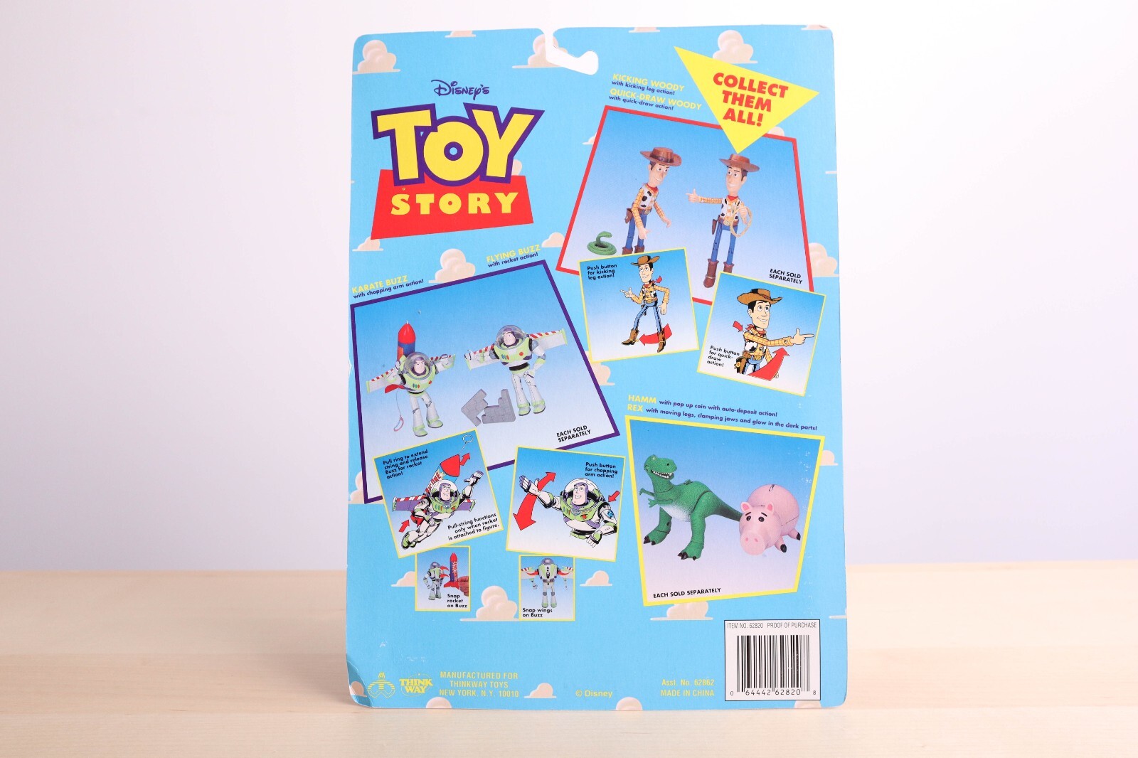 Disney's Toy Story Hamm With Pop Up Coin Action Figure