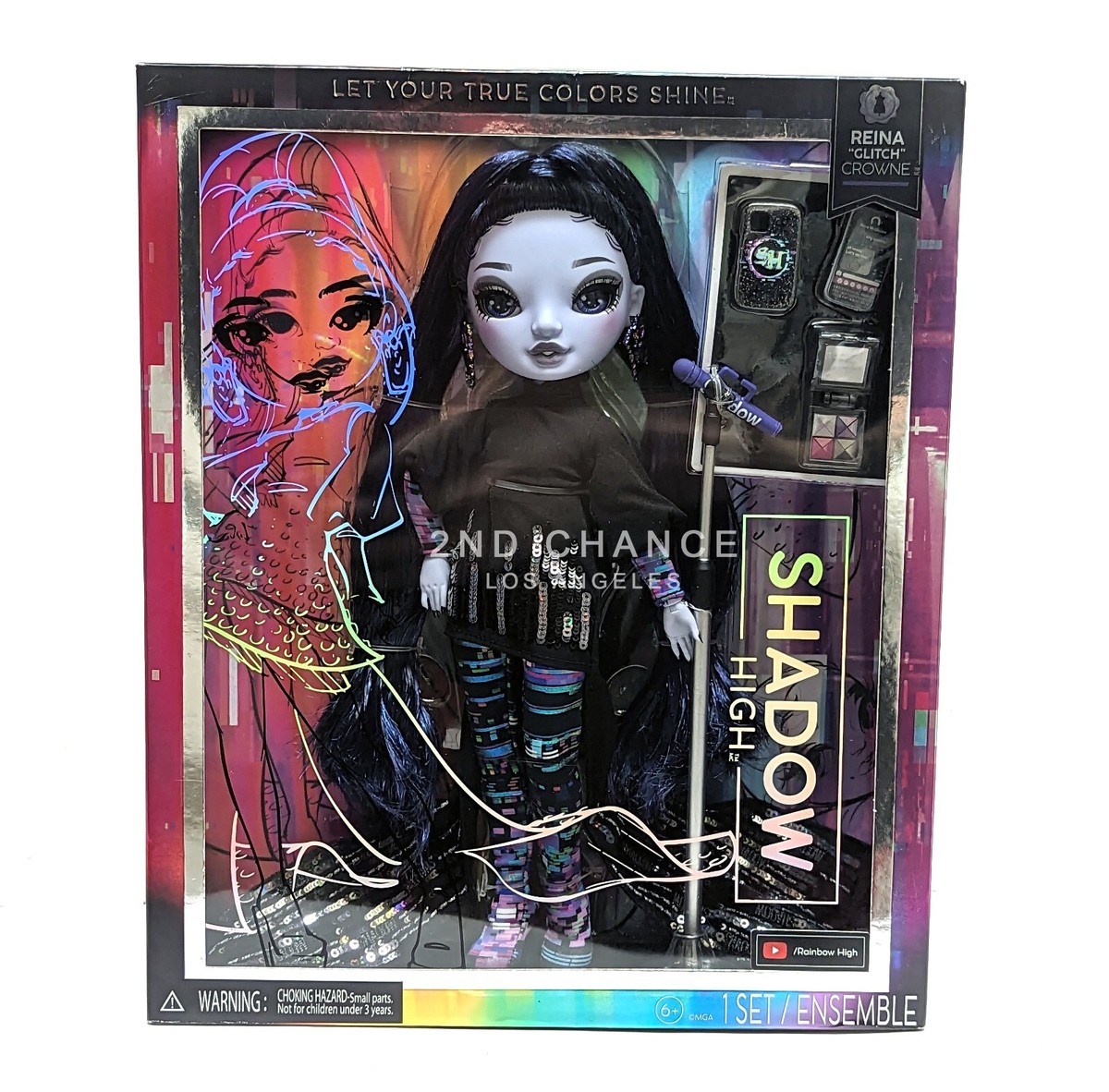 New Rainbow High Shadow High Reina Glitch Crowne Fashion