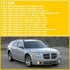 Rear Windshield Wiper Blade Arm Set 5140654AA for Dodge Magnum 2005-2008