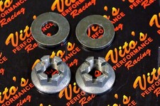 2 X Vitos Performance Axle Castle Hub Nut Washer Yamaha Banshee Blaster Warrior