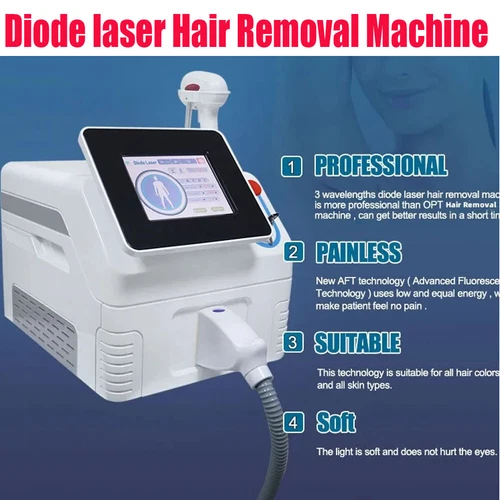 755 808 1064nm Spa Equipment Beauty Equipment Laser hair removal Machine