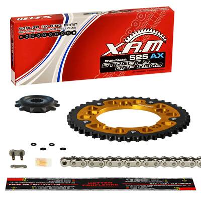 Kettensatz Kawasaki Z 1000 (ZRT00B) 07-09, XAM EXTRA verstärkt, Stealth G gold