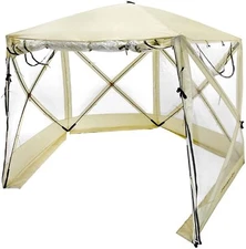 Pentagon Pop Up Bubble Tent Clear – 9.6’ X 9.6’  – Instant Weather Style Tent