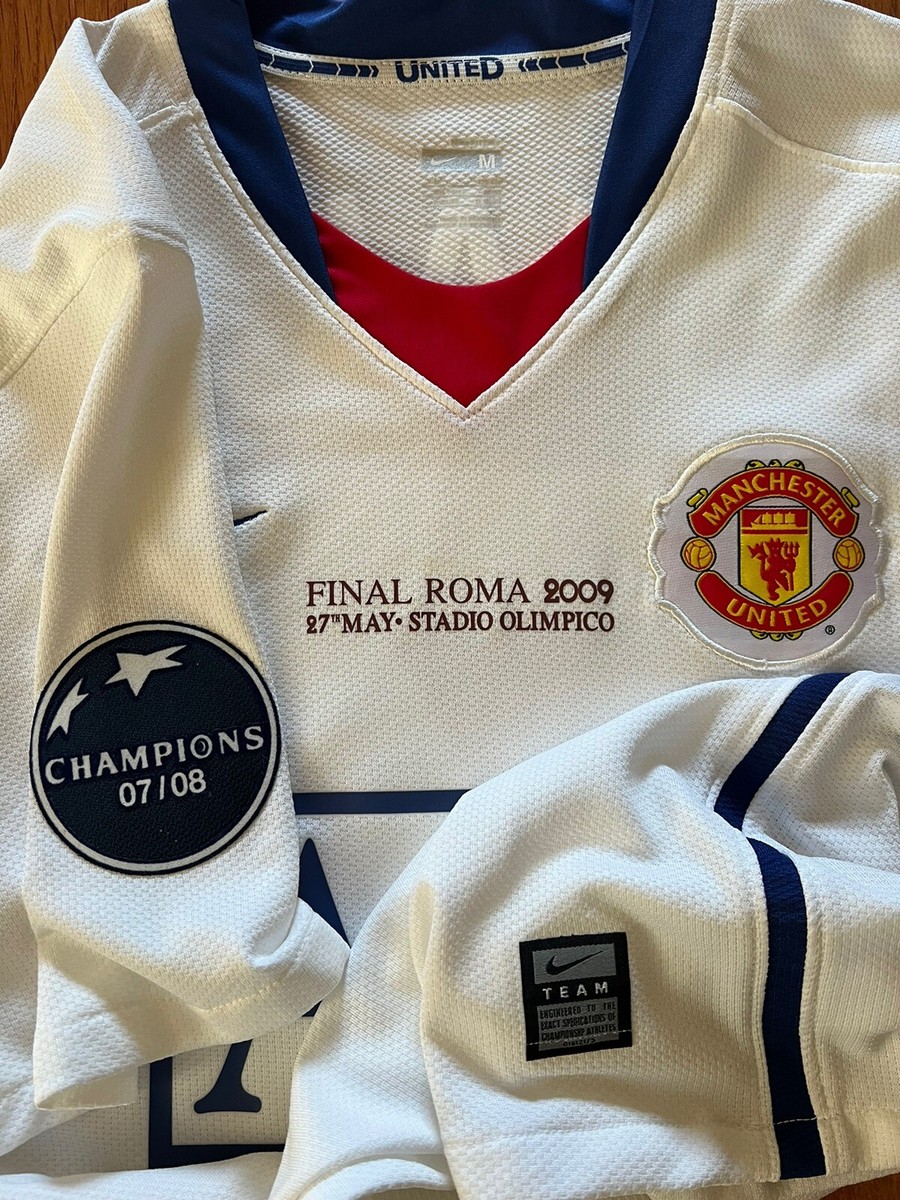 フィナーレ　2009 チャンピオンズリーグ決勝　ローマ　メッシ　ロナウド　新品 MANCHESTER UNITED CHAMPIONS LEAGUE FINAL 2009 RONALDO SOCCER