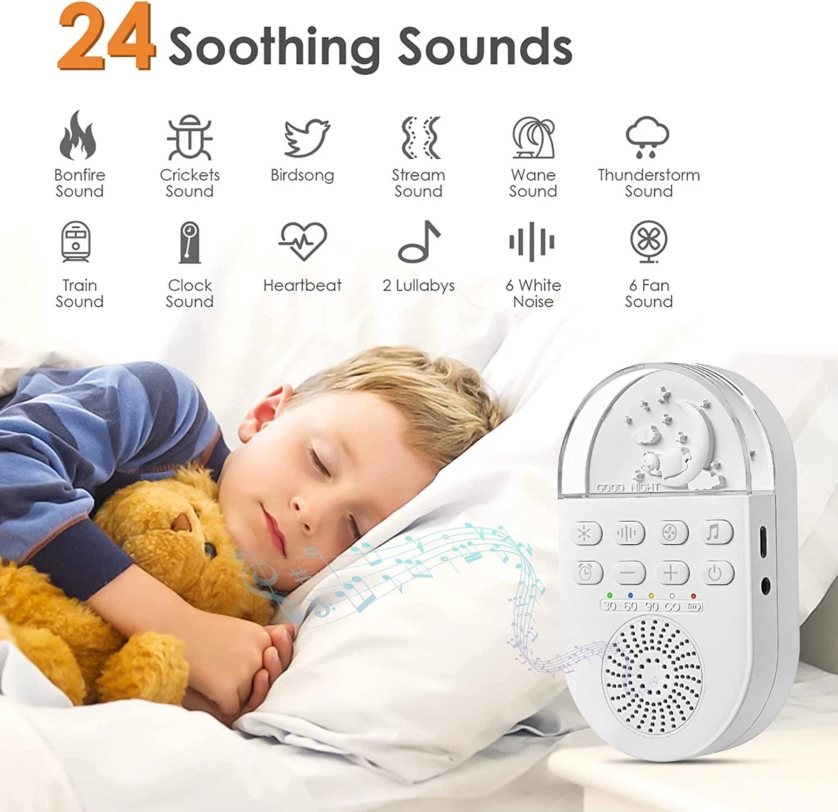 Relaxing white noise baby 2025