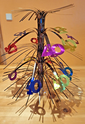 40. Geburtstag Cascade Tischdekoration 40th Birthday Cascade Centerpiece amscan