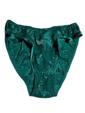 Vintage Victoria's Secret Women's Green Panties Size M/6 With Tages