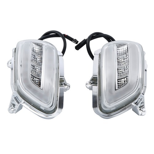 Front LED Turn Signals Clear Lens Fit For Honda Goldwing GL1800 2001-2017 02 03 - Picture 8 of 9