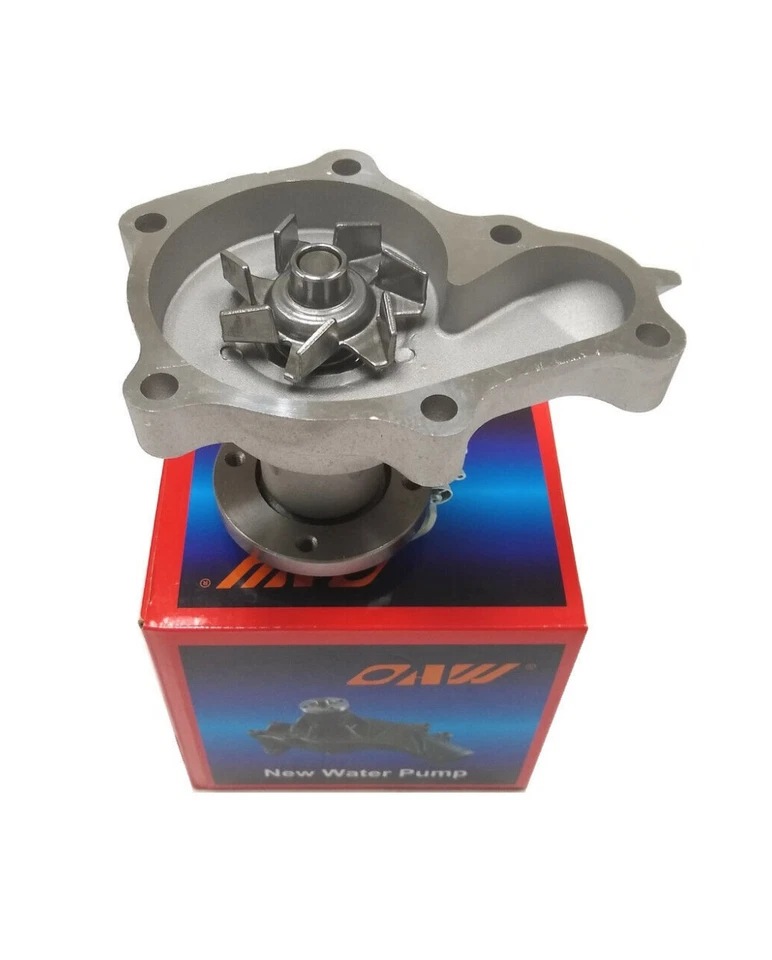 Bomba de agua OAW N1280 para camioneta Nissan 86-95 D21 tracción trasera y 84-89 300ZX V6 3,0 L Foto 3 de 4