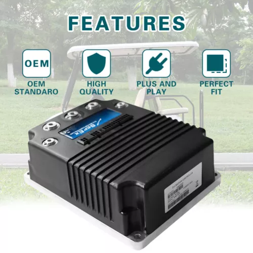 48V 400A DC Controller for Curtis ZONE STAR EV Classic Sirius Capella 1268-5403 - Foto 7 di 7