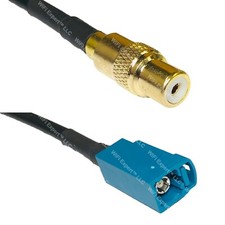 RFC195 RCA FEMALE to Fakra Z Female Coax RF Cable USA-Ship Lot