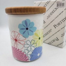 PORTMEIRION Crazy Daisy 2006-2010 Small Storage Jar Original Box CR76954-X